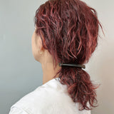 Eco Leather Long Barrette