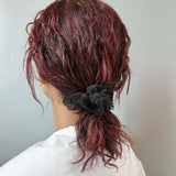 Scallop Lace Mini Silk Scrunchie