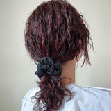 Indigo Denim Mini Scrunchie