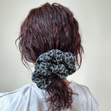 Indigo Leo Scrunchie