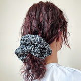 Indigo Leo Scrunchie