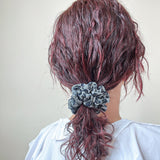 Indigo Leo Mini Scrunchie