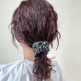 Indigo Leo Mini Scrunchie
